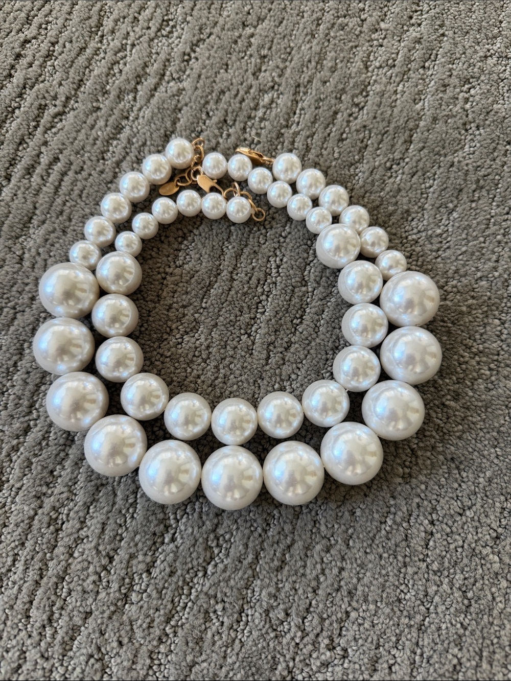 Zara Faux Pearl Necklace - 2 strands